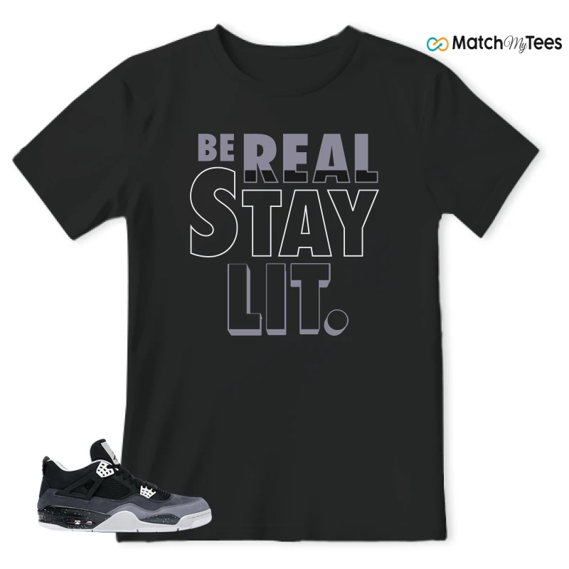 NIKE AIR JORDAN 4 FEAR SNEAKER Matching Tees t-shirt