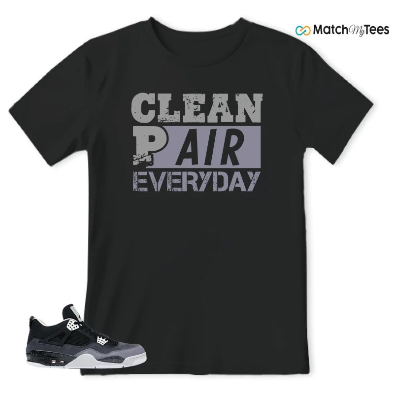 NIKE AIR JORDAN 4 FEAR SNEAKER Matching Tees t-shirt