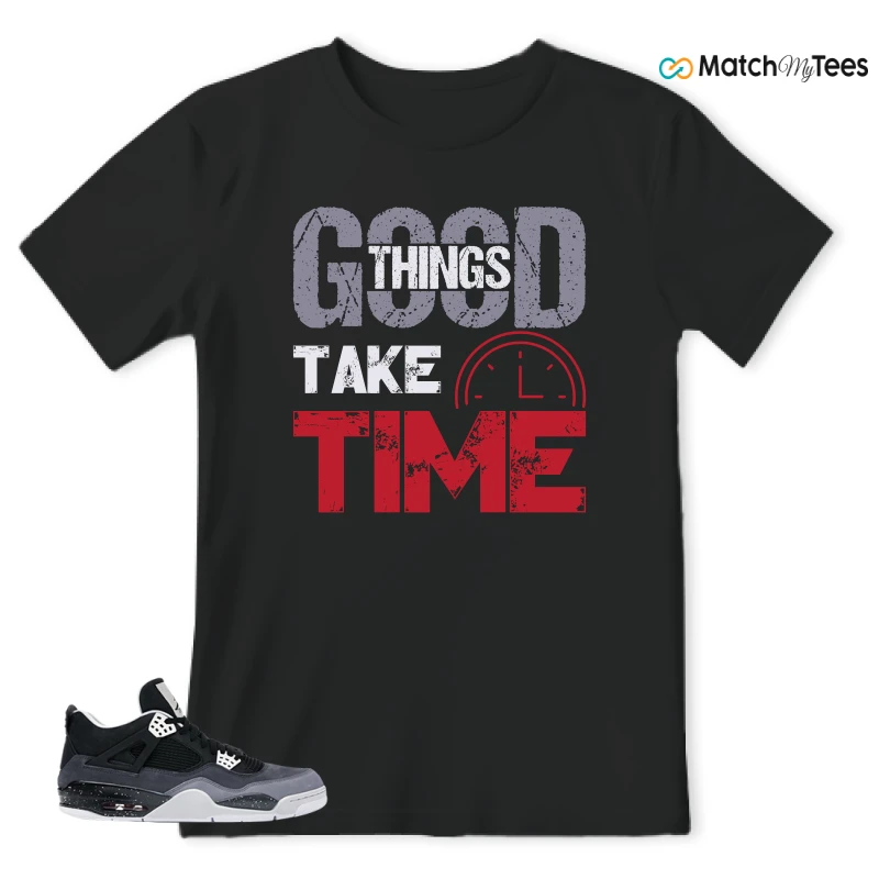 NIKE AIR JORDAN 4 FEAR SNEAKER Matching Tees t-shirt
