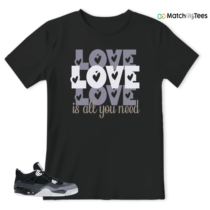 NIKE AIR JORDAN 4 FEAR SNEAKER Matching Tees t-shirt