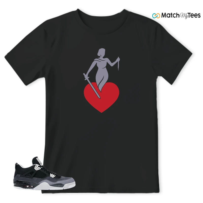 NIKE AIR JORDAN 4 FEAR SNEAKER Matching Tees t-shirt