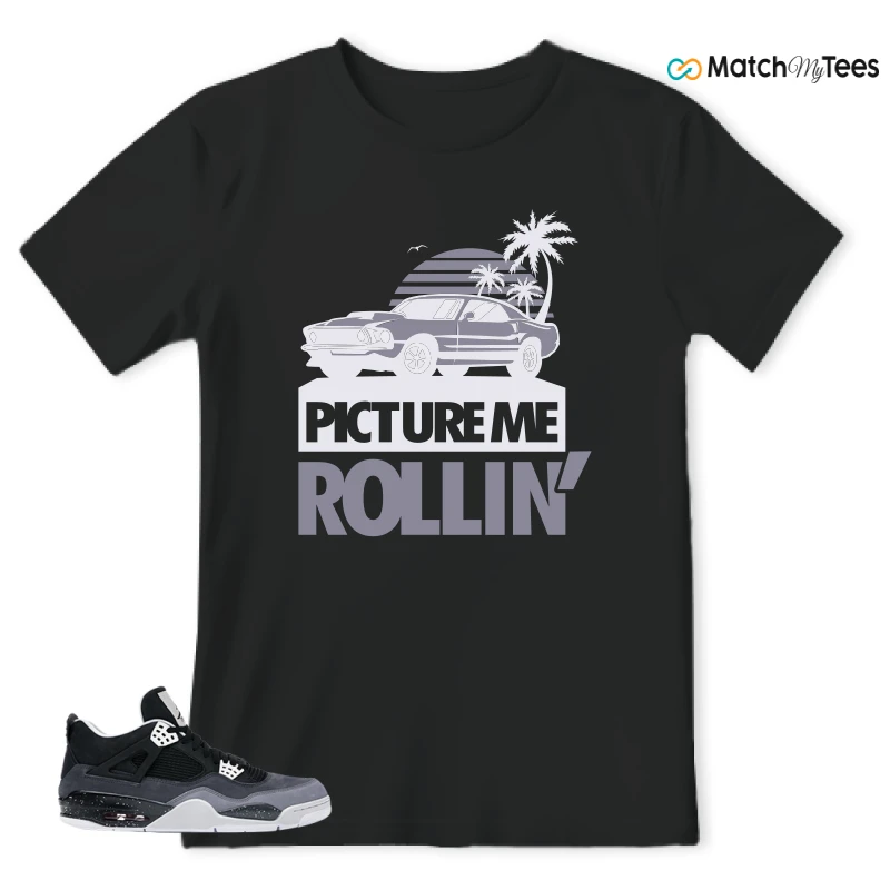 NIKE AIR JORDAN 4 FEAR SNEAKER Matching Tees t-shirt