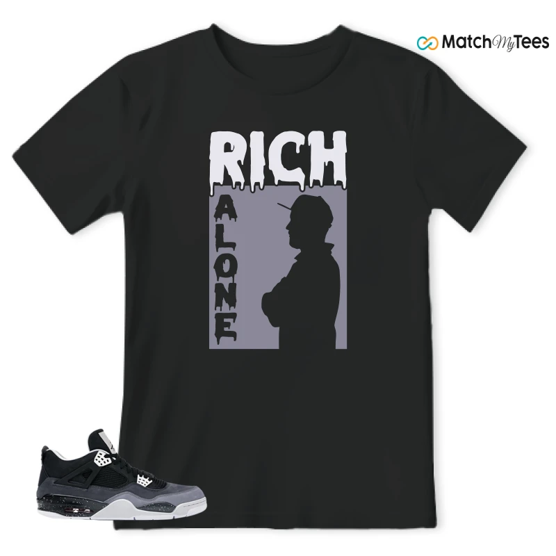 NIKE AIR JORDAN 4 FEAR SNEAKER Matching Tees t-shirt