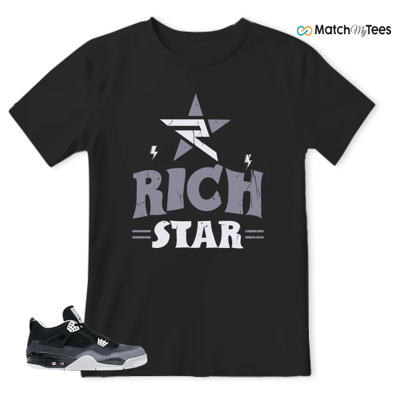 NIKE AIR JORDAN 4 FEAR SNEAKER Matching Tees t-shirt