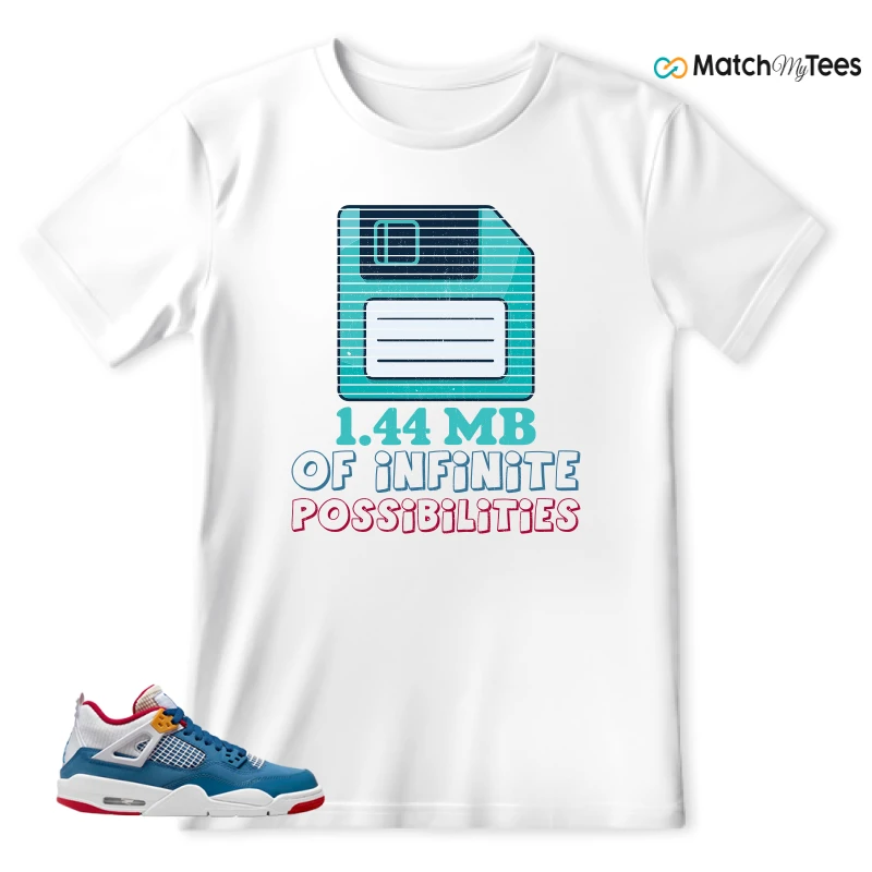 NIKE AIR JORDAN 4 RETRO MESSY ROOM (GS) SNEAKER Matching Tees t-shirt