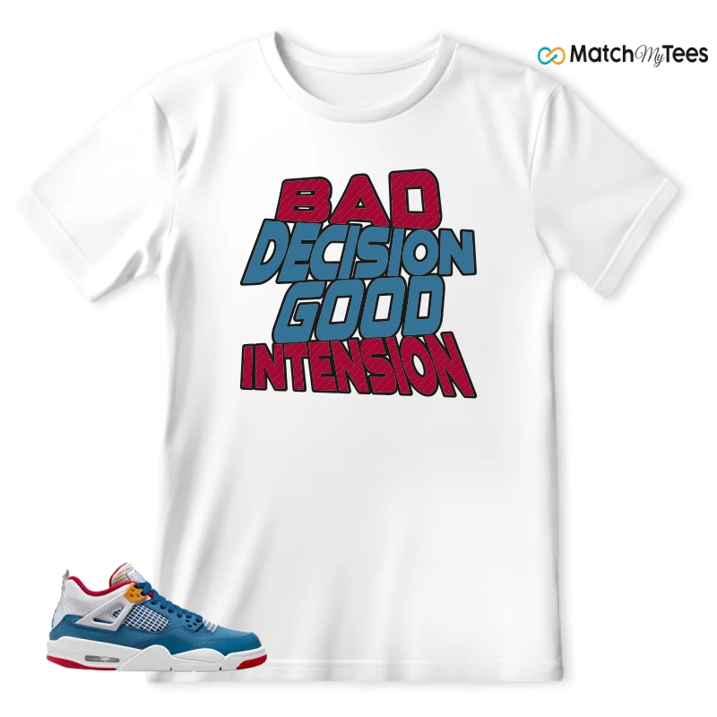 NIKE AIR JORDAN 4 RETRO MESSY ROOM (GS) SNEAKER Matching Tees t-shirt