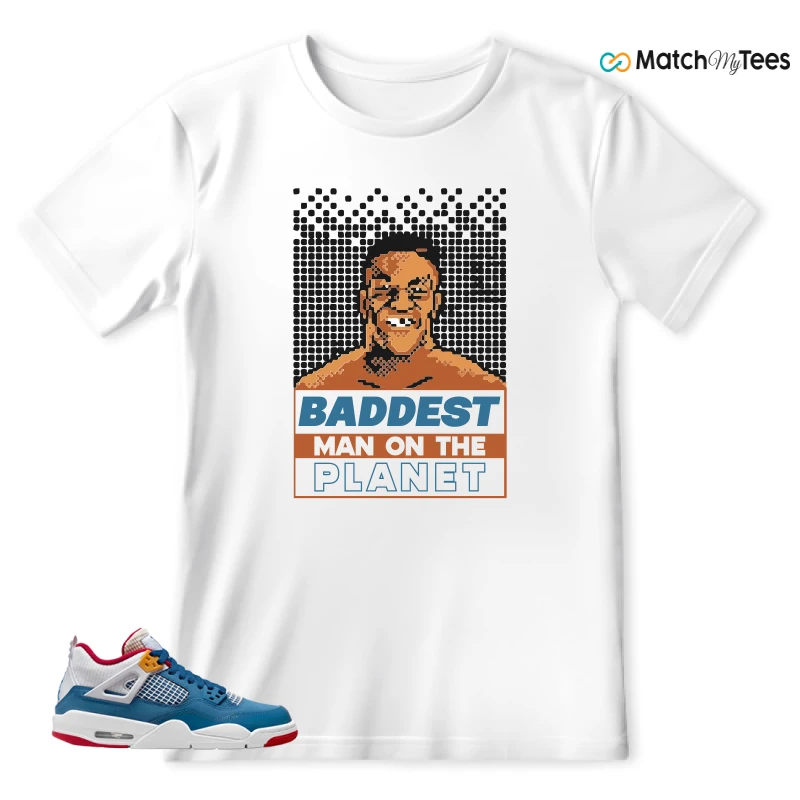 NIKE AIR JORDAN 4 RETRO MESSY ROOM (GS) SNEAKER Matching Tees t-shirt