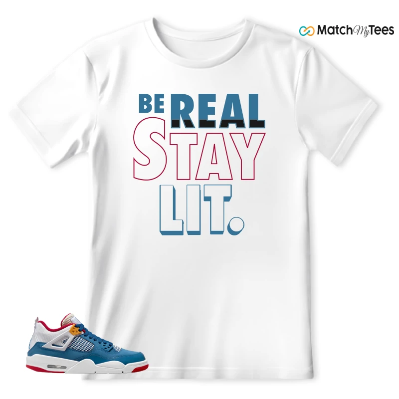 NIKE AIR JORDAN 4 RETRO MESSY ROOM (GS) SNEAKER Matching Tees t-shirt