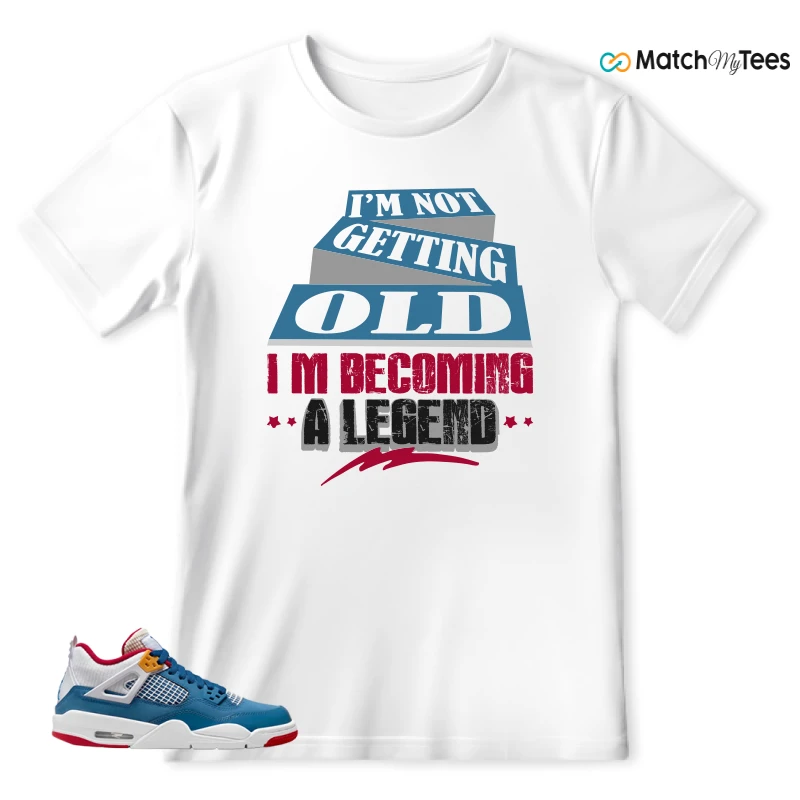 NIKE AIR JORDAN 4 RETRO MESSY ROOM (GS) SNEAKER Matching Tees t-shirt