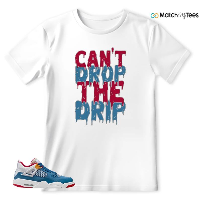 NIKE AIR JORDAN 4 RETRO MESSY ROOM (GS) SNEAKER Matching Tees t-shirt