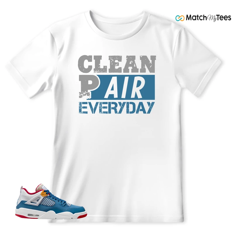 NIKE AIR JORDAN 4 RETRO MESSY ROOM (GS) SNEAKER Matching Tees t-shirt