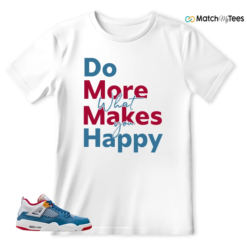 NIKE AIR JORDAN 4 RETRO MESSY ROOM (GS) SNEAKER Matching Tees t-shirt