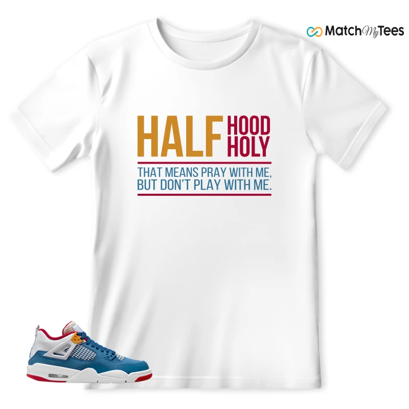 NIKE AIR JORDAN 4 RETRO MESSY ROOM (GS) SNEAKER Matching Tees t-shirt
