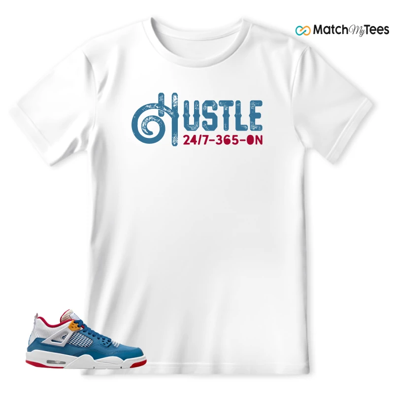 NIKE AIR JORDAN 4 RETRO MESSY ROOM (GS) SNEAKER Matching Tees t-shirt