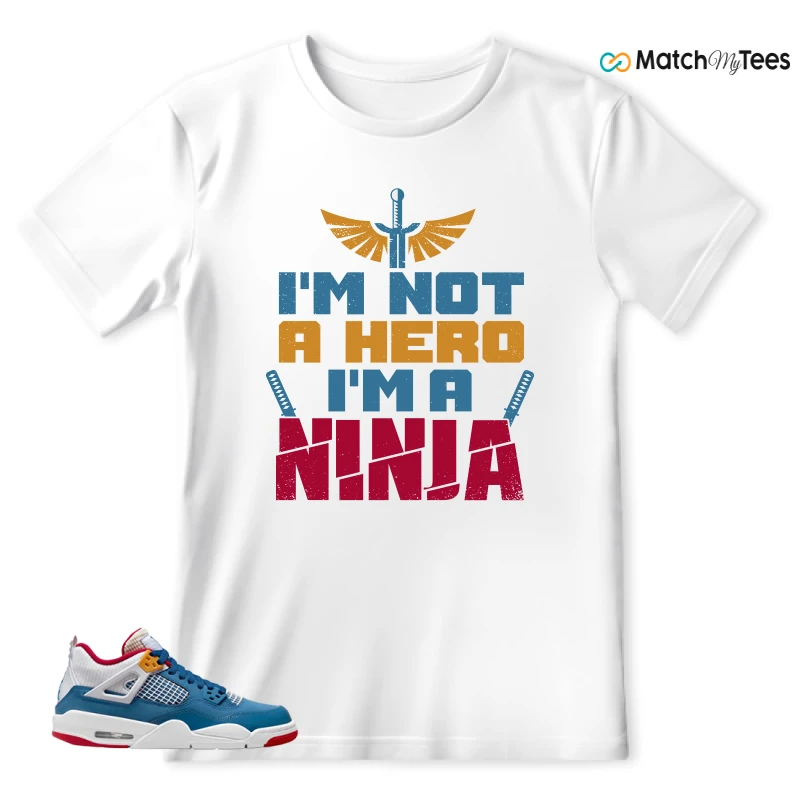 NIKE AIR JORDAN 4 RETRO MESSY ROOM (GS) SNEAKER Matching Tees t-shirt
