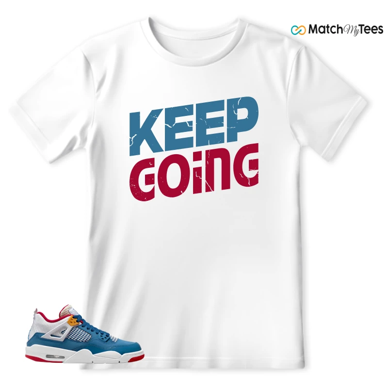 NIKE AIR JORDAN 4 RETRO MESSY ROOM (GS) SNEAKER Matching Tees t-shirt