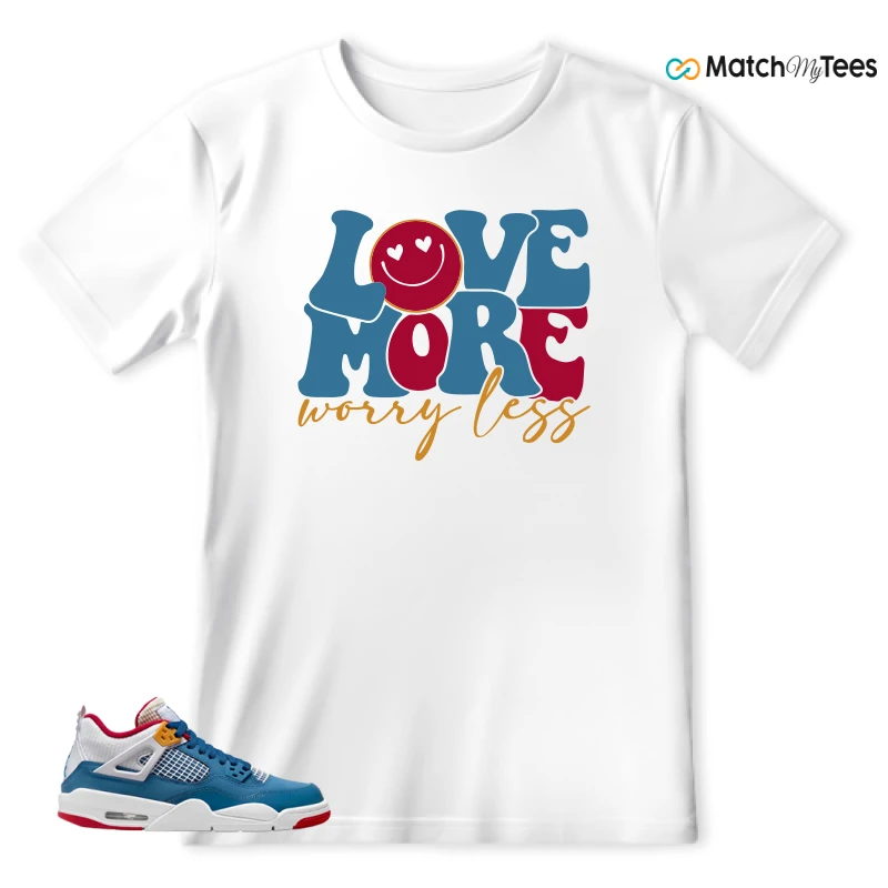 NIKE AIR JORDAN 4 RETRO MESSY ROOM (GS) SNEAKER Matching Tees t-shirt