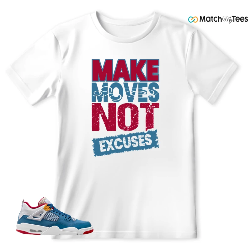 NIKE AIR JORDAN 4 RETRO MESSY ROOM (GS) SNEAKER Matching Tees t-shirt