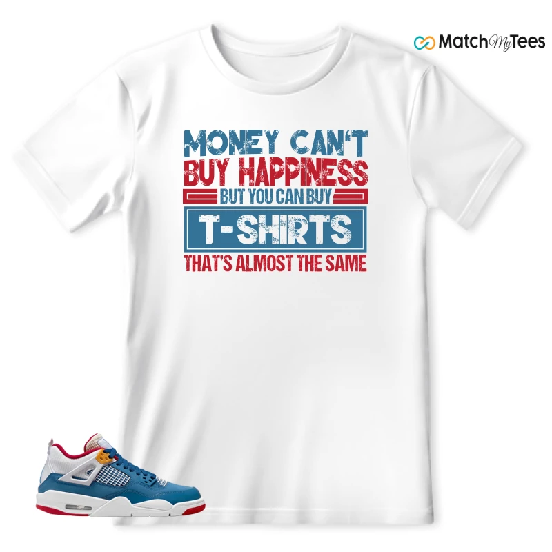 NIKE AIR JORDAN 4 RETRO MESSY ROOM (GS) SNEAKER Matching Tees t-shirt