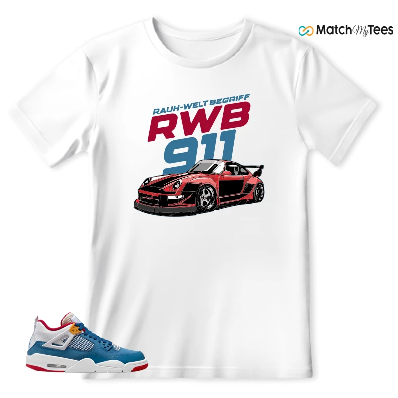 NIKE AIR JORDAN 4 RETRO MESSY ROOM (GS) SNEAKER Matching Tees t-shirt