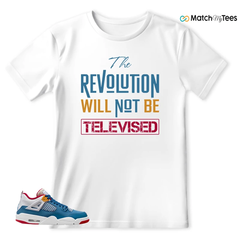 NIKE AIR JORDAN 4 RETRO MESSY ROOM (GS) SNEAKER Matching Tees t-shirt