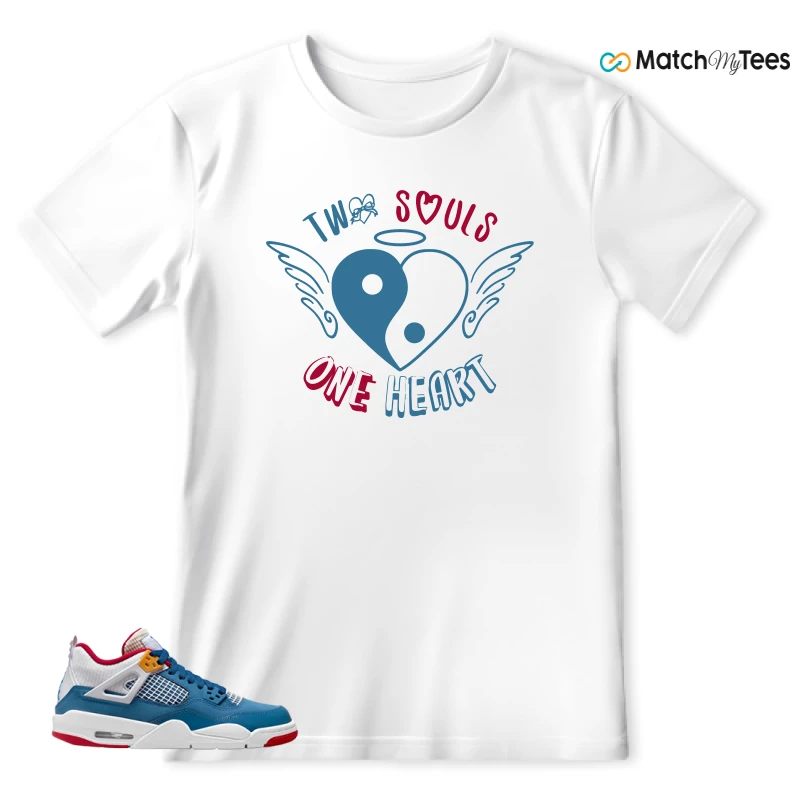 NIKE AIR JORDAN 4 RETRO MESSY ROOM (GS) SNEAKER Matching Tees t-shirt