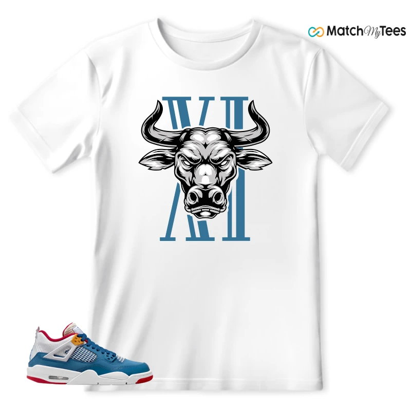 NIKE AIR JORDAN 4 RETRO MESSY ROOM (GS) SNEAKER Matching Tees t-shirt