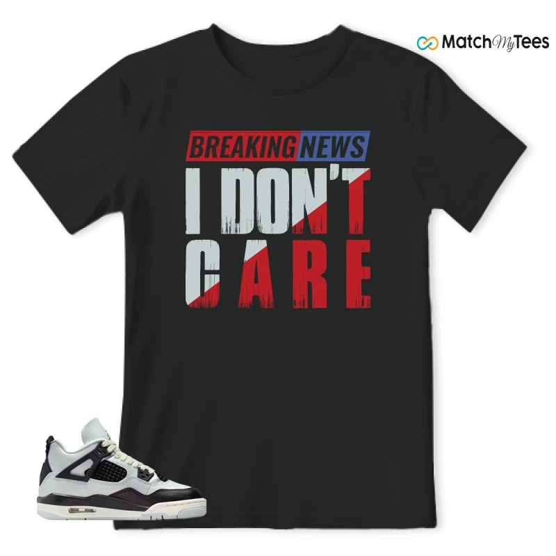 NIKE AIR JORDAN 4 RETRO PLATINUM GOLD SNEAKER Matching Tees t-shirt