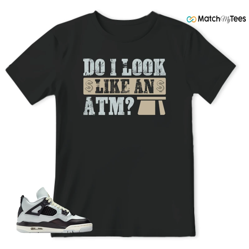 NIKE AIR JORDAN 4 RETRO PLATINUM GOLD SNEAKER Matching Tees t-shirt