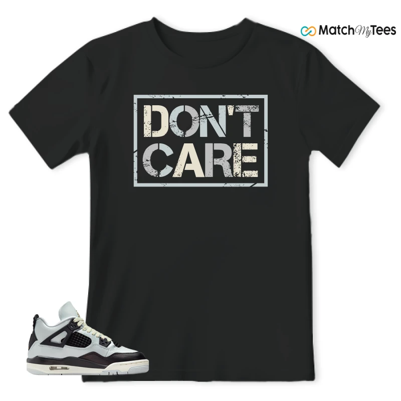 NIKE AIR JORDAN 4 RETRO PLATINUM GOLD SNEAKER Matching Tees t-shirt