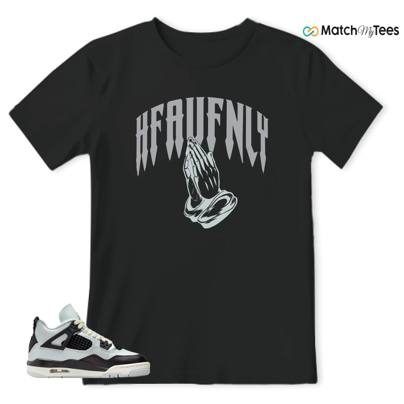 NIKE AIR JORDAN 4 RETRO PLATINUM GOLD SNEAKER Matching Tees t-shirt