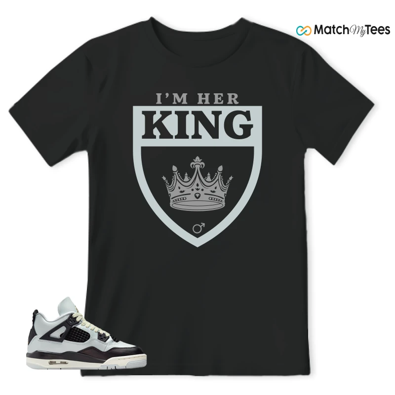 NIKE AIR JORDAN 4 RETRO PLATINUM GOLD SNEAKER Matching Tees t-shirt