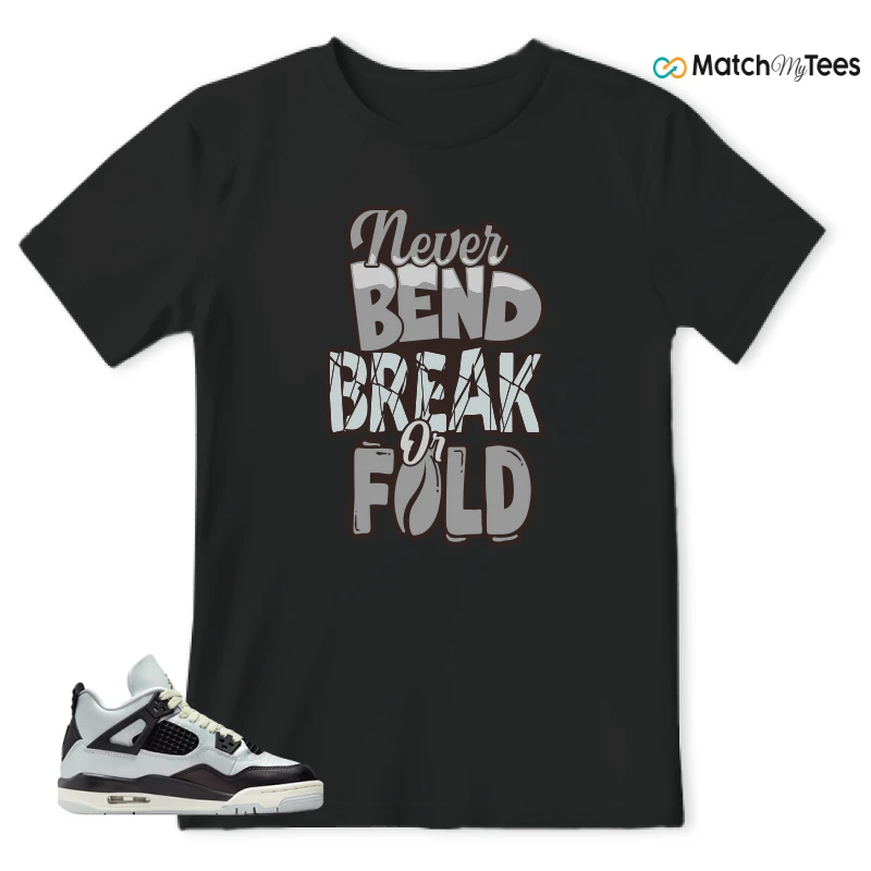 NIKE AIR JORDAN 4 RETRO PLATINUM GOLD SNEAKER Matching Tees t-shirt