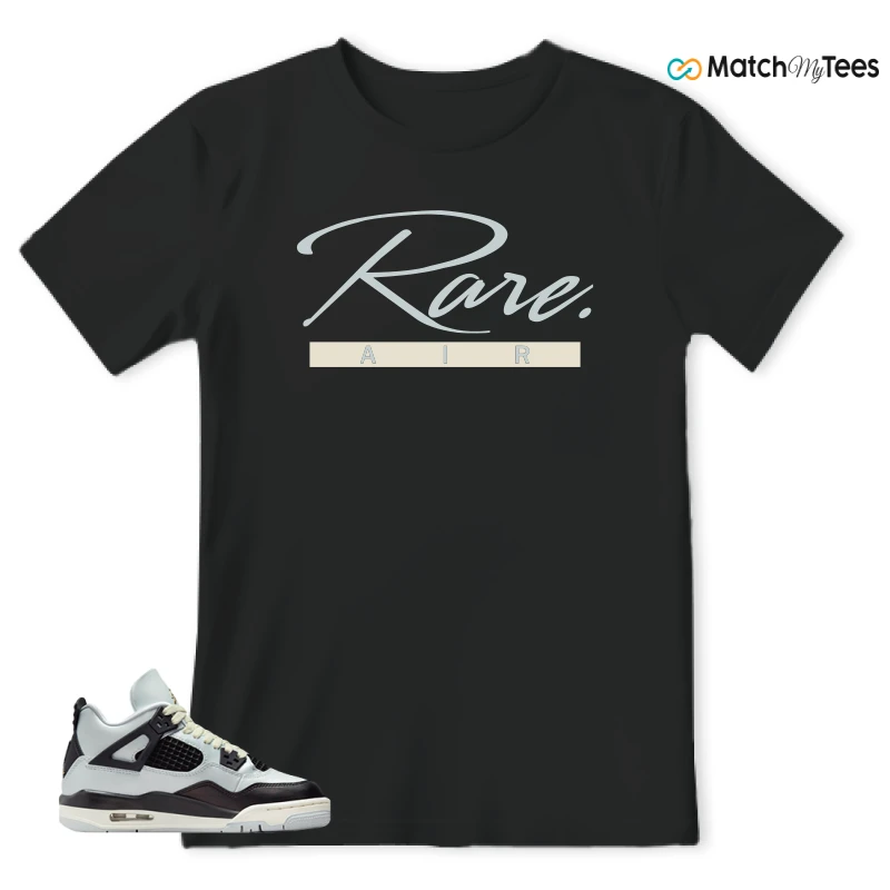 NIKE AIR JORDAN 4 RETRO PLATINUM GOLD SNEAKER Matching Tees t-shirt