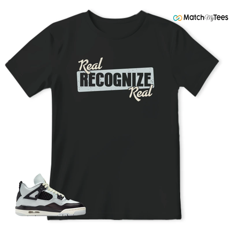 NIKE AIR JORDAN 4 RETRO PLATINUM GOLD SNEAKER Matching Tees t-shirt