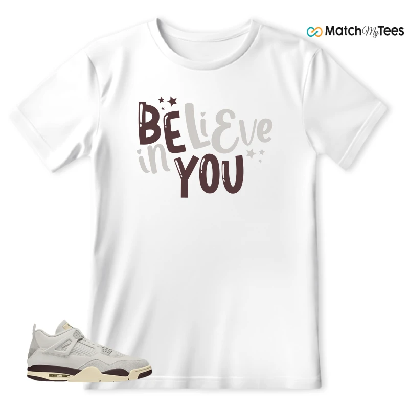 NIKE AIR JORDAN 4 RETRO X A MA MANIÉRE PHANTOM WMNS SNEAKER Matching Tees t-shirt