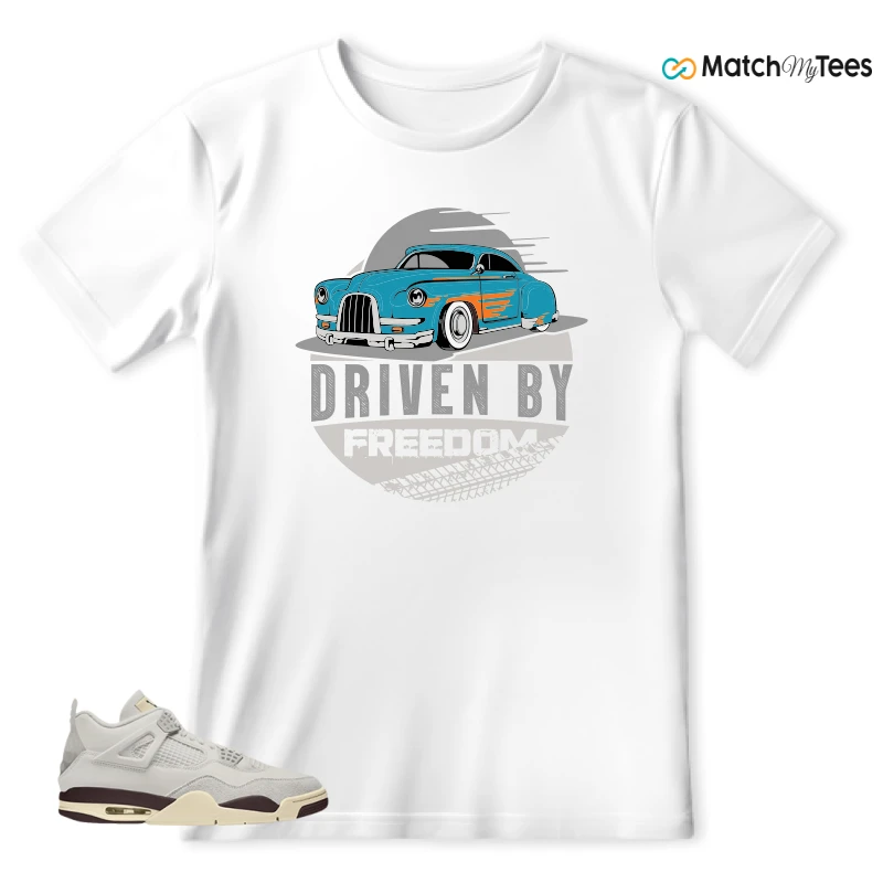 NIKE AIR JORDAN 4 RETRO X A MA MANIÉRE PHANTOM WMNS SNEAKER Matching Tees t-shirt