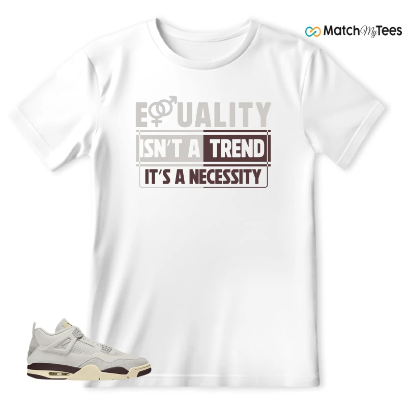 NIKE AIR JORDAN 4 RETRO X A MA MANIÉRE PHANTOM WMNS SNEAKER Matching Tees t-shirt