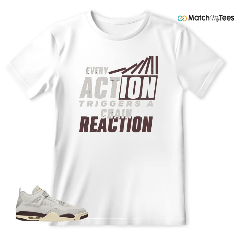 NIKE AIR JORDAN 4 RETRO X A MA MANIÉRE PHANTOM WMNS SNEAKER Matching Tees t-shirt