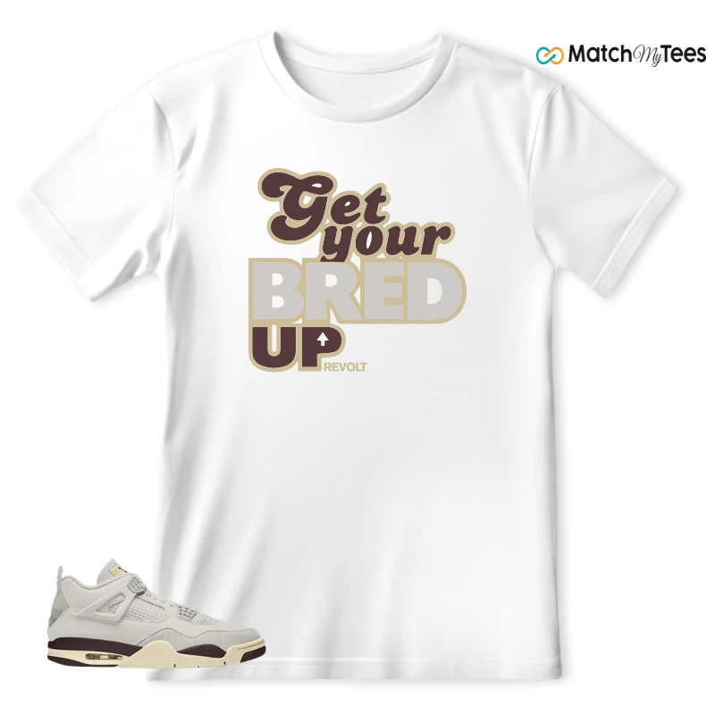 NIKE AIR JORDAN 4 RETRO X A MA MANIÉRE PHANTOM WMNS SNEAKER Matching Tees t-shirt