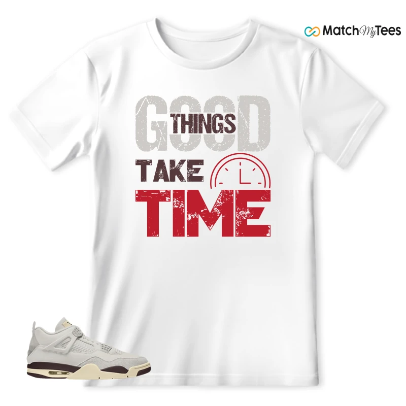 NIKE AIR JORDAN 4 RETRO X A MA MANIÉRE PHANTOM WMNS SNEAKER Matching Tees t-shirt