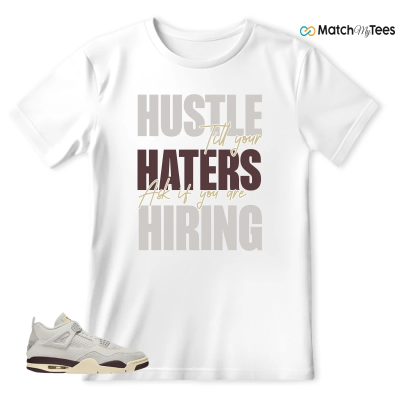 NIKE AIR JORDAN 4 RETRO X A MA MANIÉRE PHANTOM WMNS SNEAKER Matching Tees t-shirt