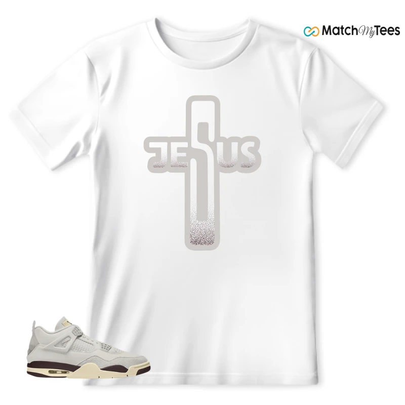 NIKE AIR JORDAN 4 RETRO X A MA MANIÉRE PHANTOM WMNS SNEAKER Matching Tees t-shirt