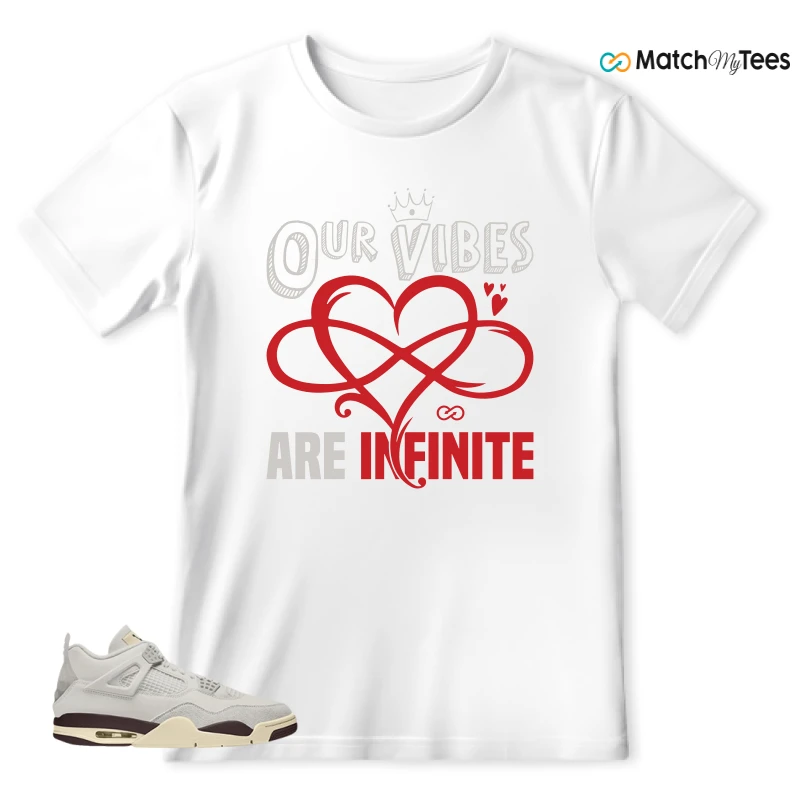 NIKE AIR JORDAN 4 RETRO X A MA MANIÉRE PHANTOM WMNS SNEAKER Matching Tees t-shirt