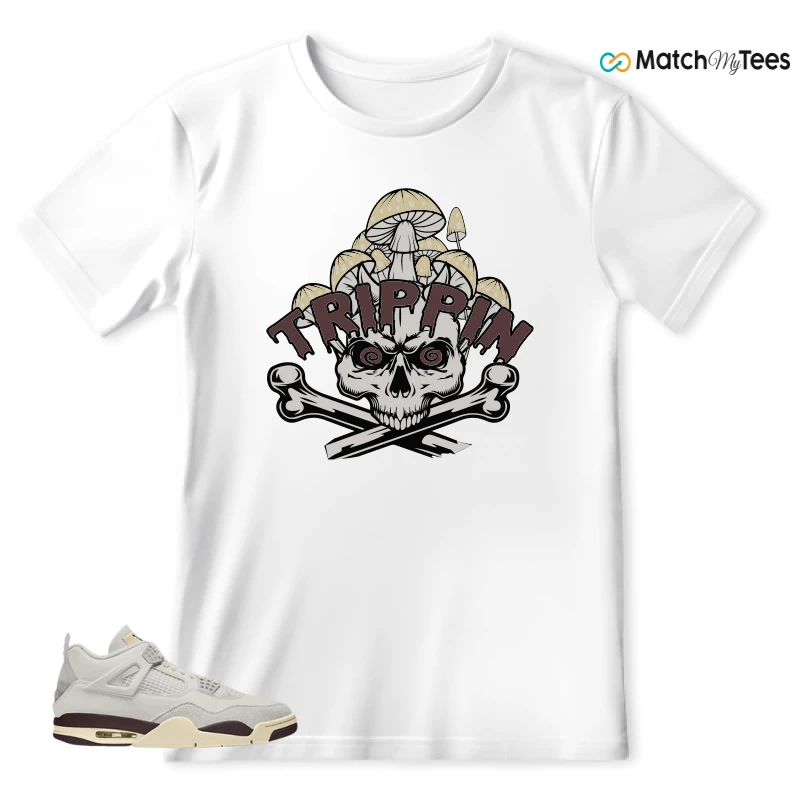 NIKE AIR JORDAN 4 RETRO X A MA MANIÉRE PHANTOM WMNS SNEAKER Matching Tees t-shirt
