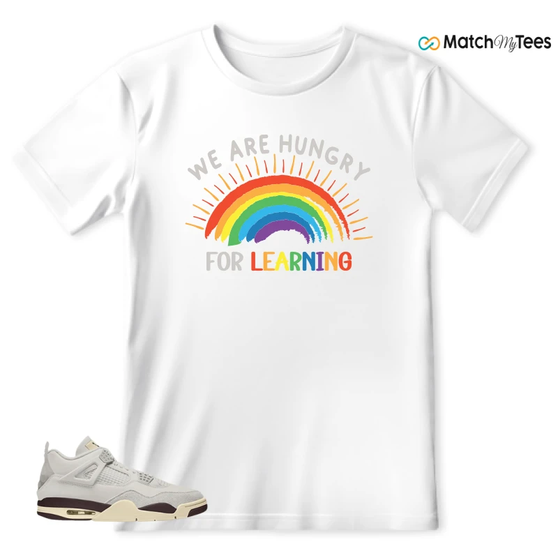 NIKE AIR JORDAN 4 RETRO X A MA MANIÉRE PHANTOM WMNS SNEAKER Matching Tees t-shirt