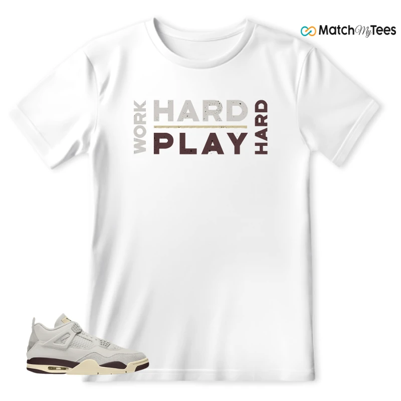 NIKE AIR JORDAN 4 RETRO X A MA MANIÉRE PHANTOM WMNS SNEAKER Matching Tees t-shirt