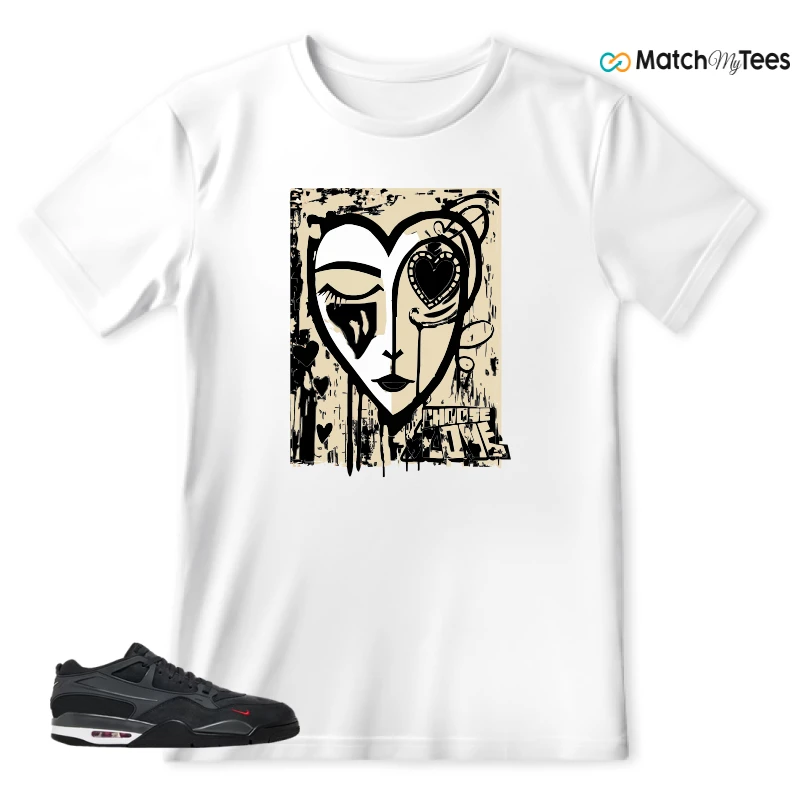 NIKE AIR JORDAN 4 RM SP X NIGEL SYLVESTER ANTHRACITE SNEAKER Matching Tees t-shirt
