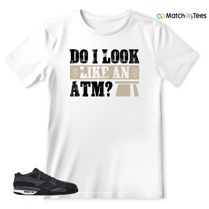 NIKE AIR JORDAN 4 RM SP X NIGEL SYLVESTER ANTHRACITE SNEAKER Matching Tees t-shirt