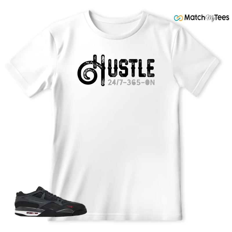 NIKE AIR JORDAN 4 RM SP X NIGEL SYLVESTER ANTHRACITE SNEAKER Matching Tees t-shirt